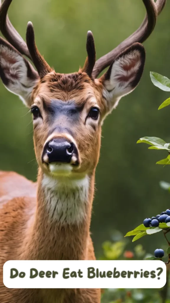 Do Deer Eat Blueberries?